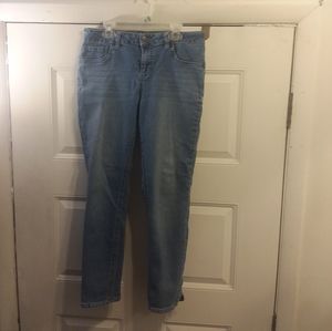 Straight leg jeans